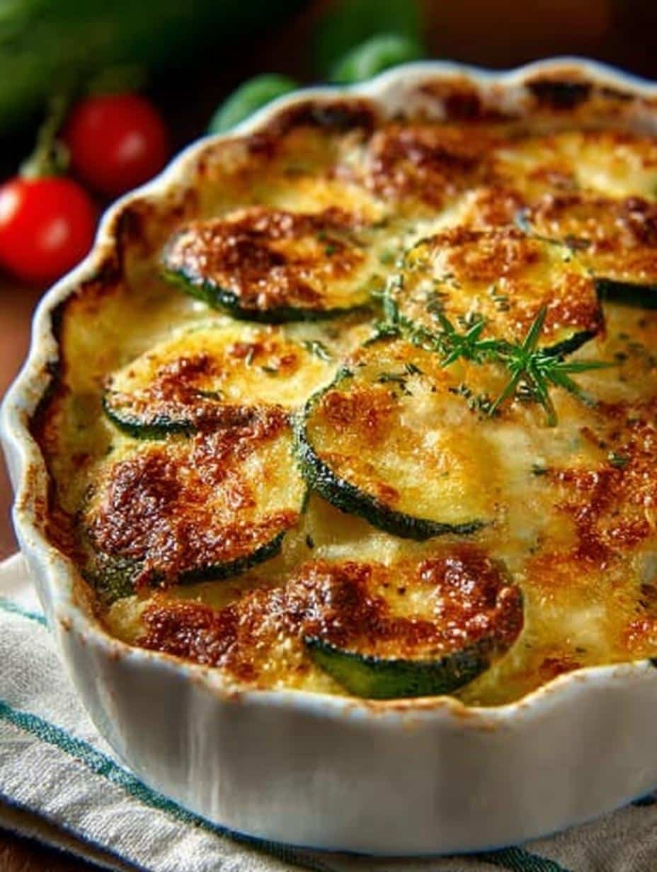Zucchini Gratin Incredible That