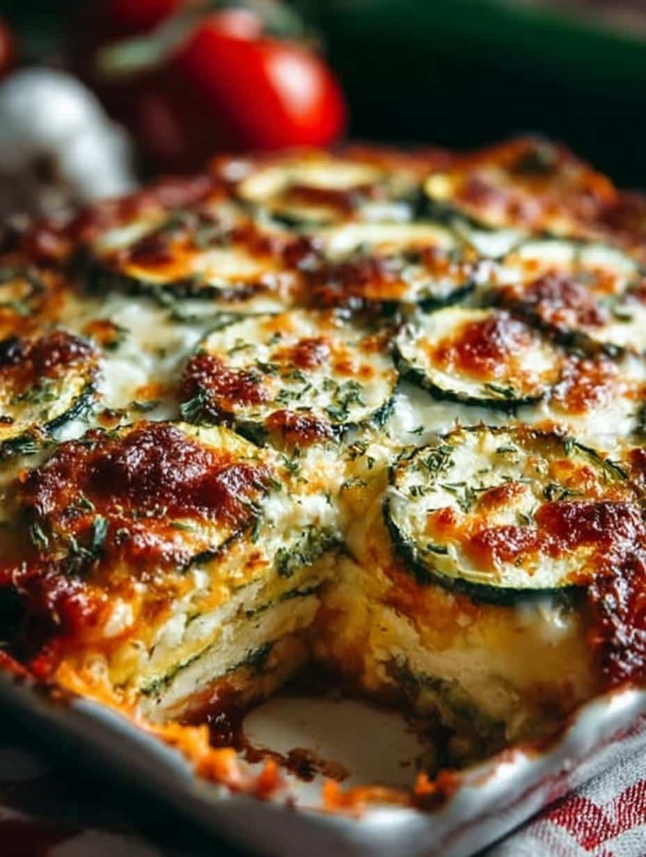 Zucchini Pizza Casserole Incredible