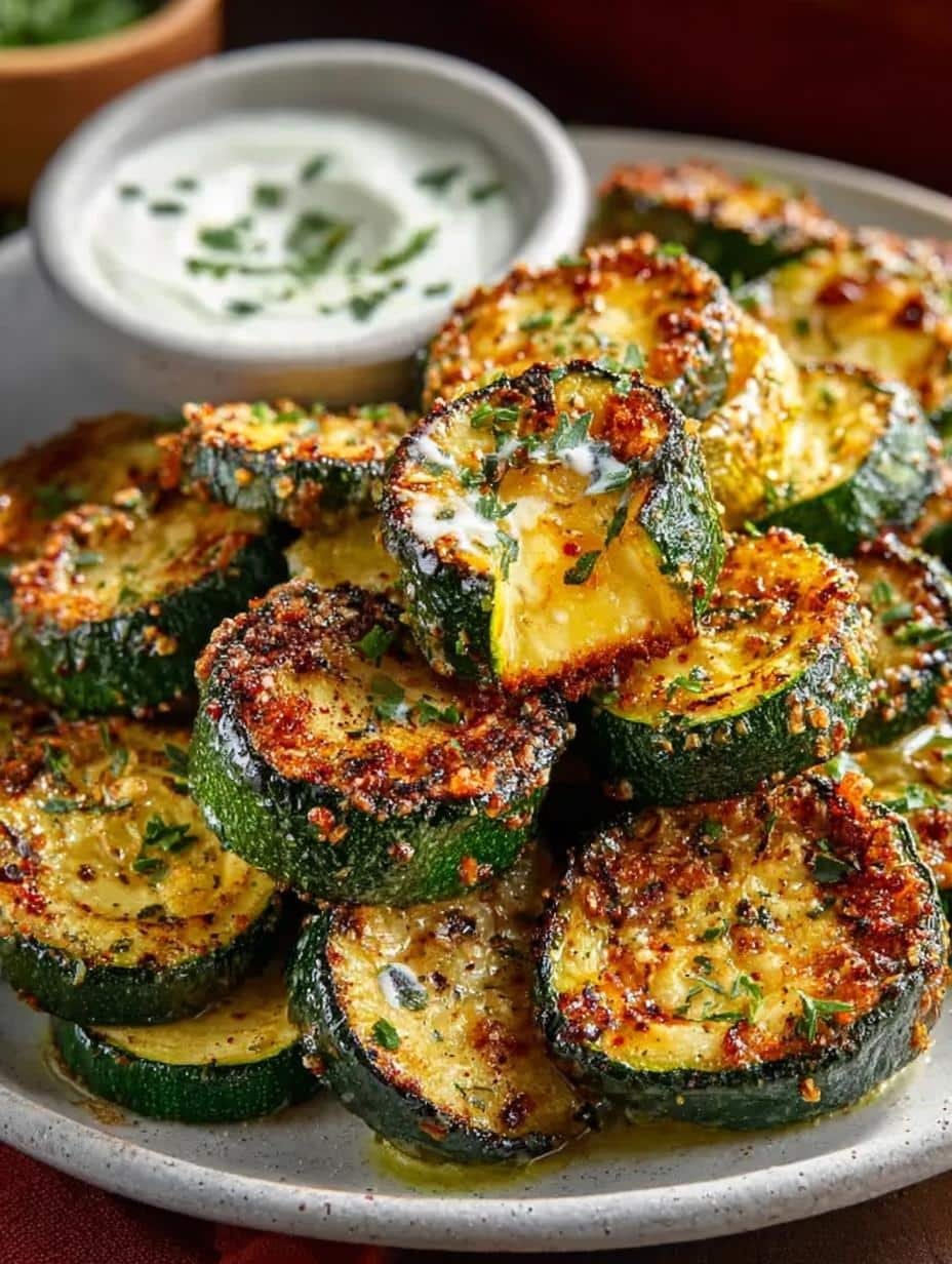 Air Fryer Zucchini For