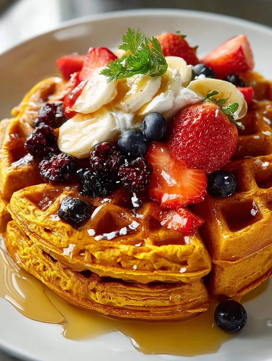 Anti Inflammatory Turmeric Waffles: 5 Delicious Benefits - Anti Inflammatory Turmeric Waffles - main visual representation