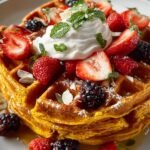 Anti Inflammatory Turmeric Waffles