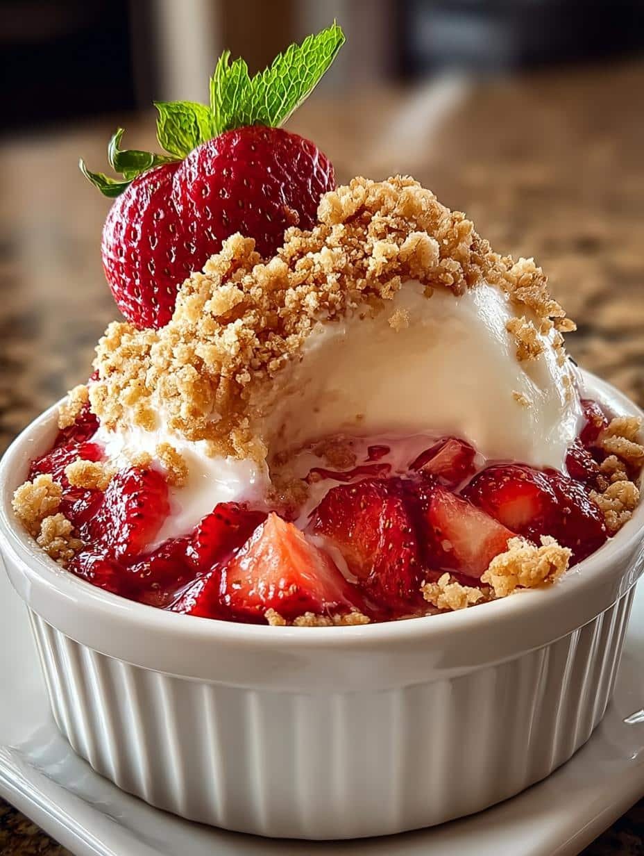 Bake Strawberry Crunch Topping: 5-Minute Delight - Bake Strawberry Crunch Topping - additional detail