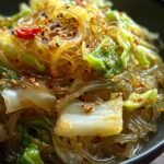 Cabbage Glass Noodle Stir