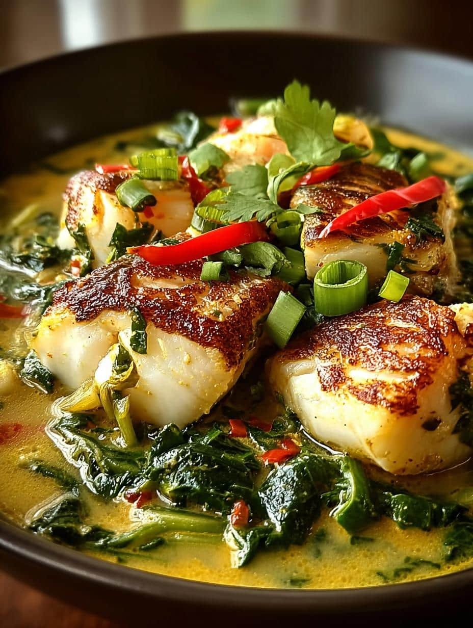 Coconut Fish Stew with Ginger: 7 Cozy Nights Recipe - Coconut Fish Stew with - main visual representation