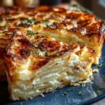 Creamy Cheese Potato Pie