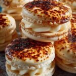 Creme Brulee Macarons Dessert