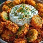 Fried Pickle Ranch Dip