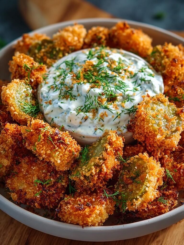 Fried Pickle Ranch Dip