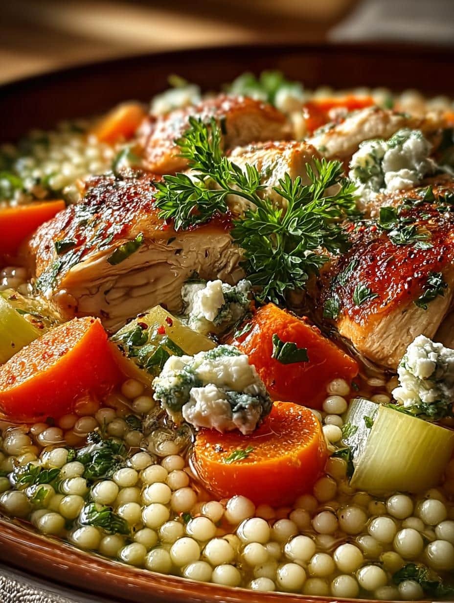 Greek Chicken Pearl Couscous: 7 Comforting Variations - Greek Chicken Pearl Couscous - main visual representation