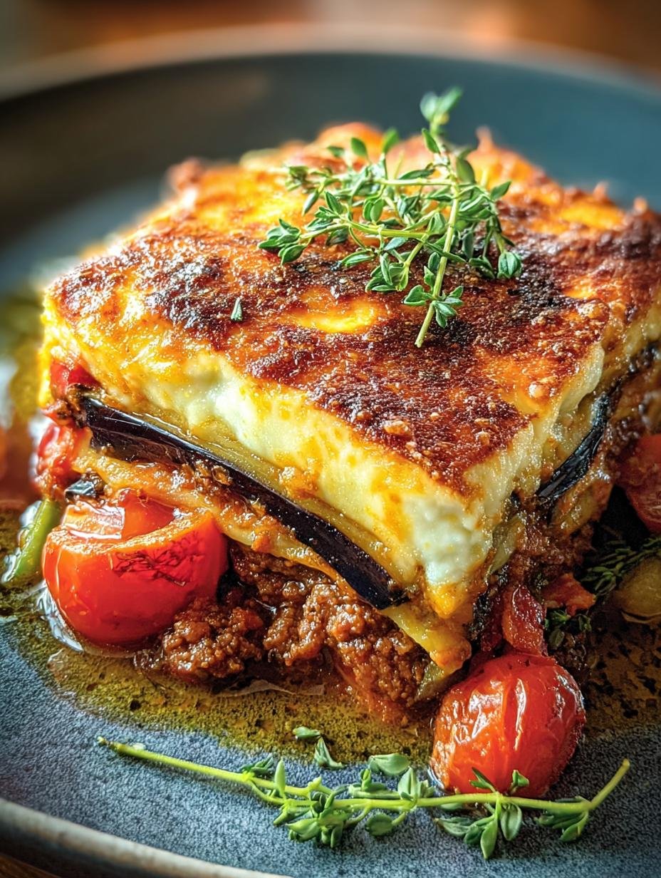 Greek Eggplant Lasagna Lamb
