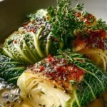 Herby Cabbage Parmesan Broth