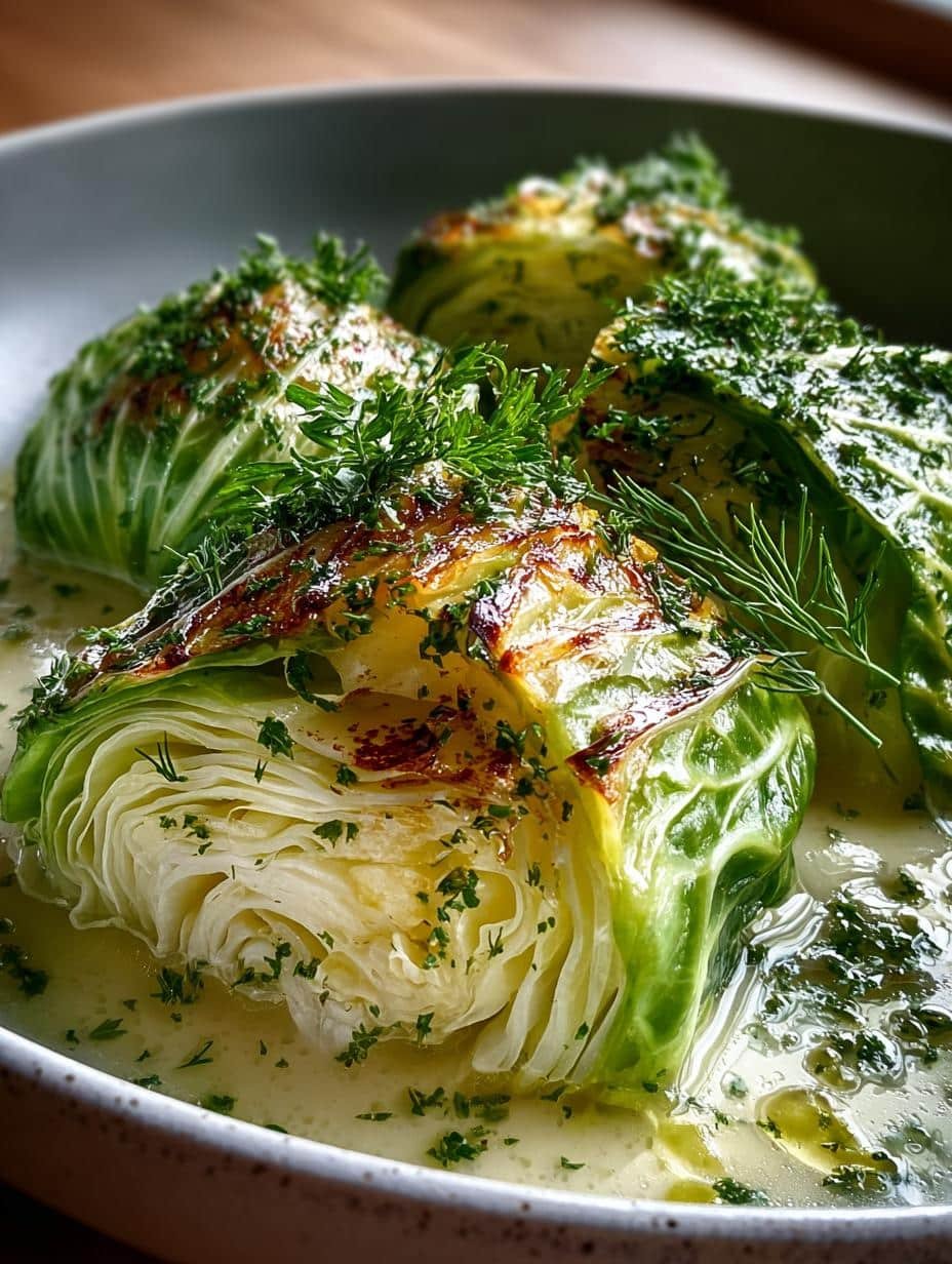 Delicious Herby Cabbage Parmesan Broth Recipe - Herby Cabbage Parmesan Broth - additional detail
