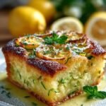 Lemon Zucchini Sheet Cake