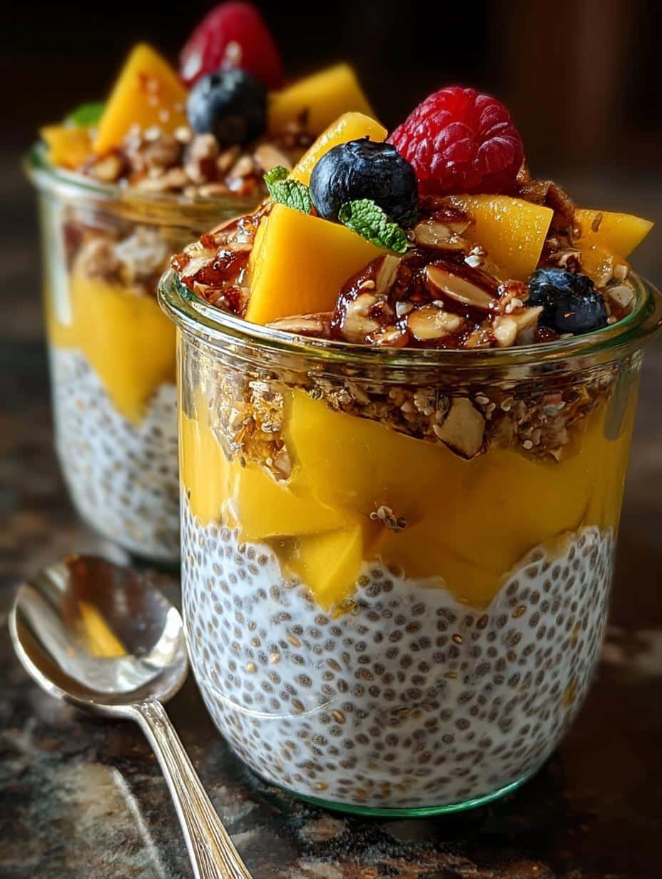 Mango Chia Overnight Oats: A Nourishing Delight - Mango Chia Overnight Oats - additional detail