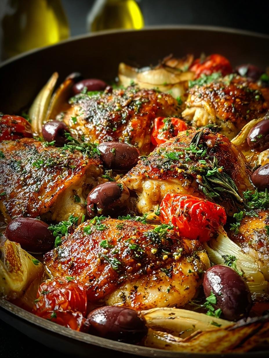 One Pan Mediterranean Chicken: 5 Simple Steps to Delight - One Pan Mediterranean Chicken - additional detail