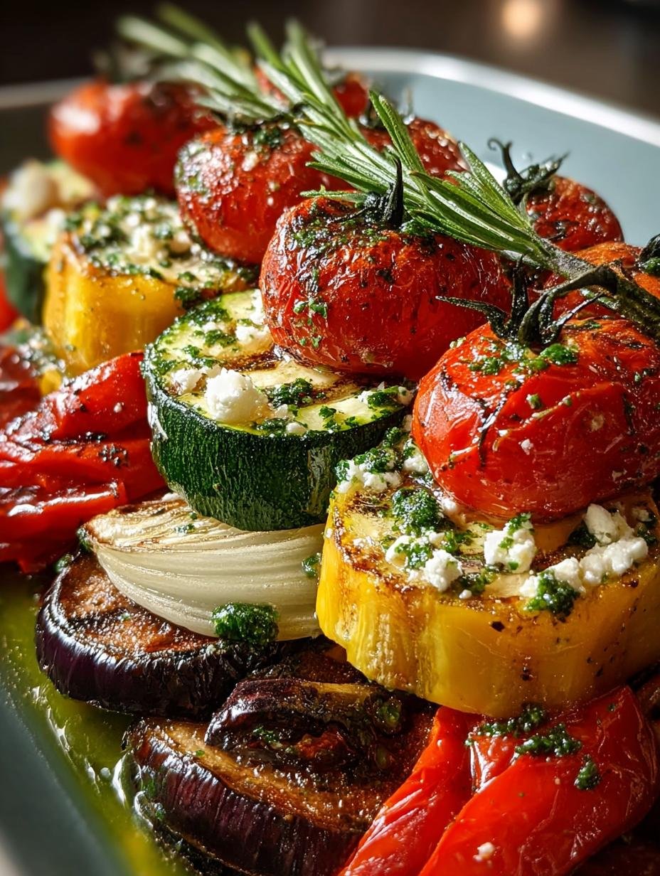 Roasted Mediterranean Greek Vegetables