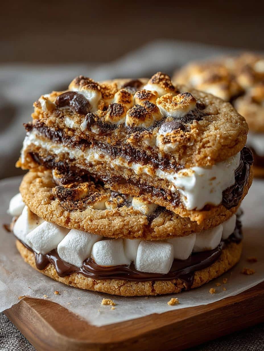 Indulge in a Single Serve Smores Cookie Delight - Single Serve Smores Cookie - additional detail