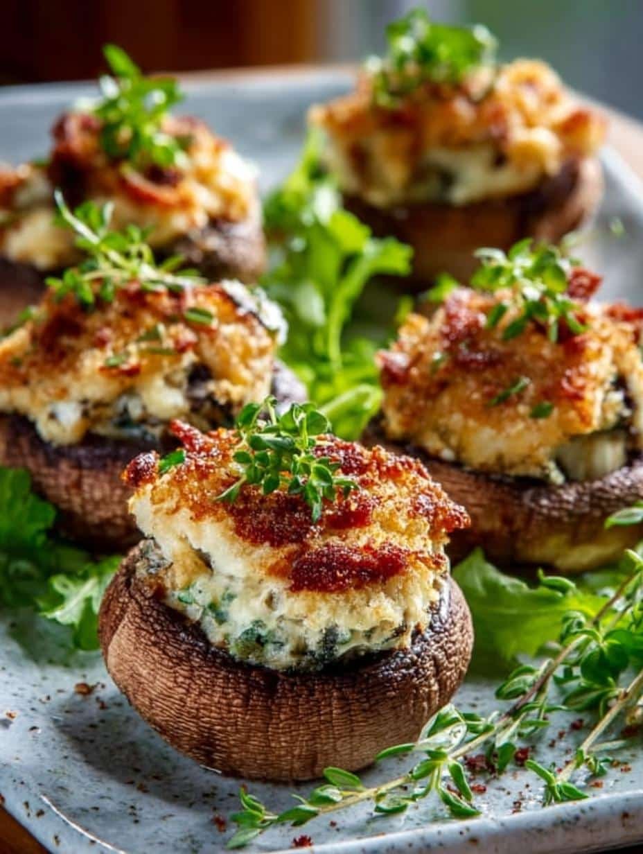 Stuffed Mushrooms Incredible with 5 Amazing Variations - Stuffed Mushrooms Incredible with - main visual representation