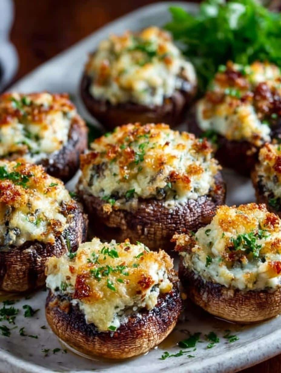 Stuffed Mushrooms Incredible with