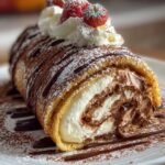 Tiramisu Crepes Cake Roll