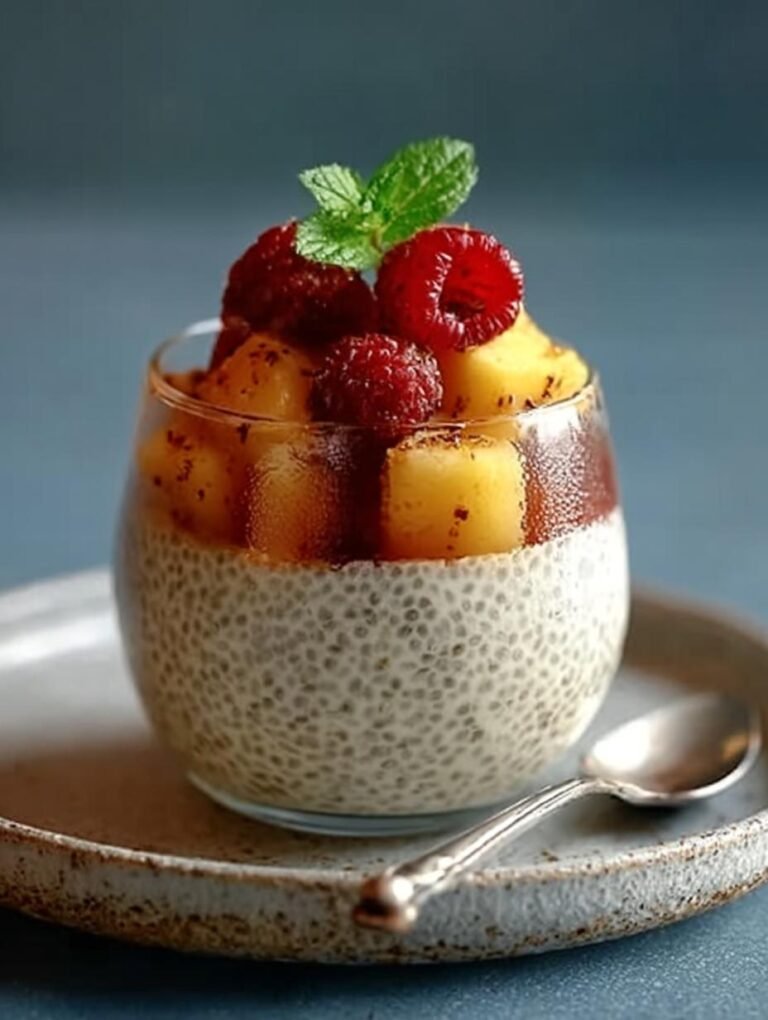 Vanilla Chia Seed Panna