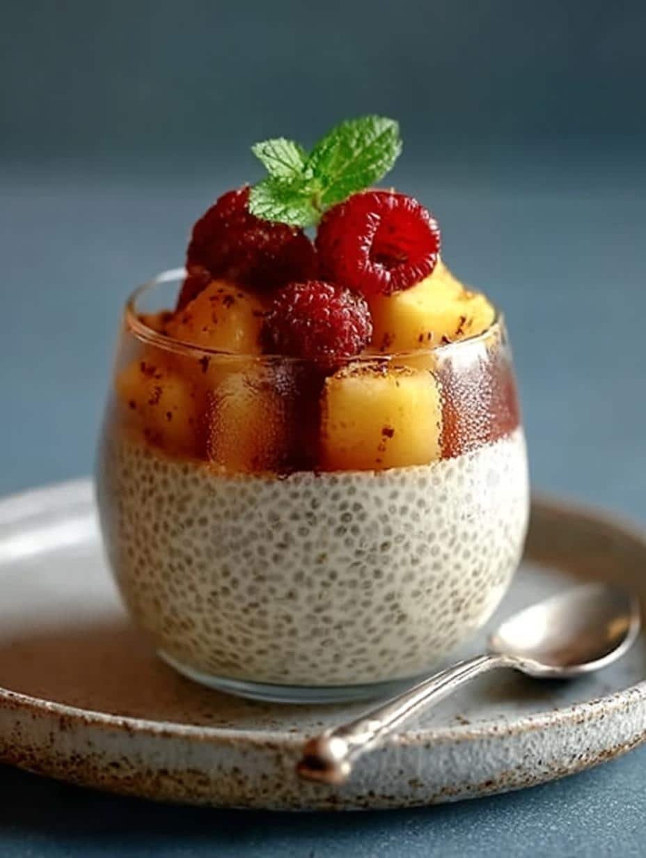Vanilla Chia Seed Panna